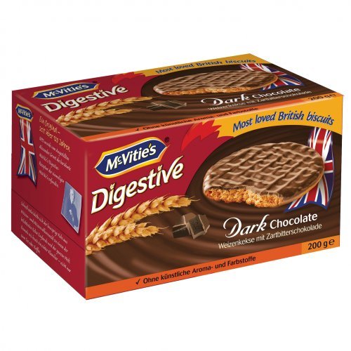 Social Digestive Dark Chocolate Original Mcvitie'S 300G.