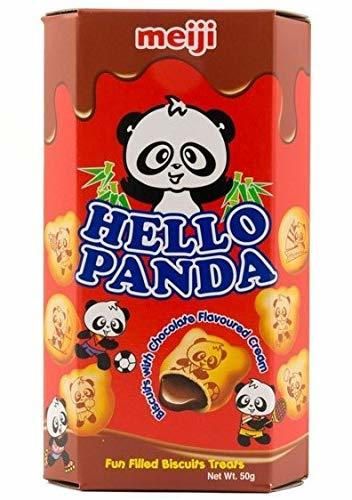 Meiji Hola Panda Galletas de Chocolate 50gm x 10