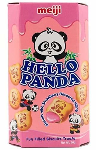 Snack Galletas de Fresa Kawaii Hello Panda