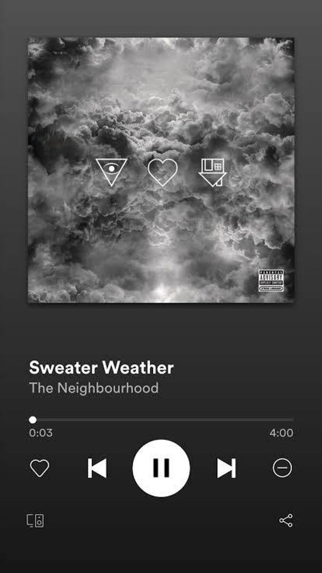 Canción The neighbourhooh - Sweater weather