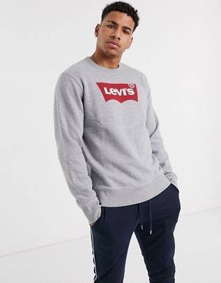 Products Sweat Levis Cinza