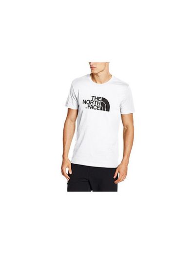 The North Face S/S Easy H Camiseta de Manga Corta, Hombre, Blanco