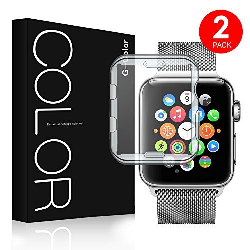 G-Color Apple Watch 38mm Funda/Protector de Pantalla