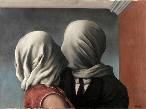 Os Amantes - Rene Magritte