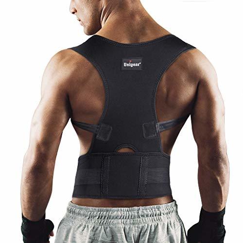 Social Unigear Corrector de Postura para Espalda Hombro Aliviar Dolor de Columna Cinta