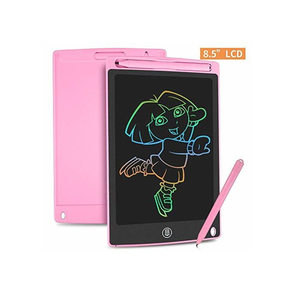 Social HOMSTEC Tableta Escritura LCD Color 8,5 Pulgadas, Tablet Dibujo, Tablet para Dibujar