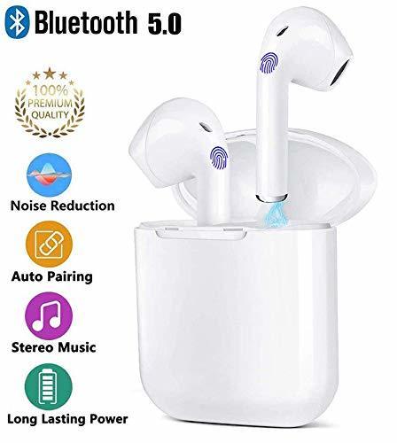 Electronic Auriculares Bluetooth 5.0 Auriculares Bluetooth Inalámbrico 650mAh Stereo 3D in Ear con