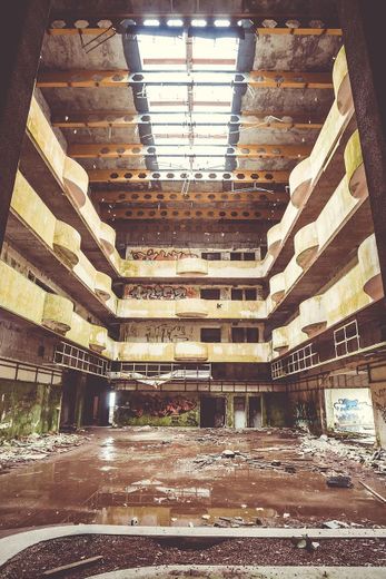 Hotel abandonado - Monte Palace