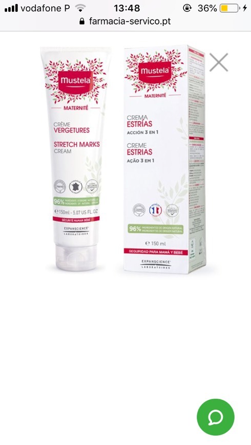 Product Mustela Maternidade 