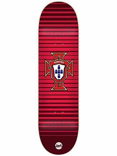 Social Jarts Cut Off 8.0"x31.85" LC Gustavo Ribeiro Jart Deck Skateboard, Adultos Unisex,
