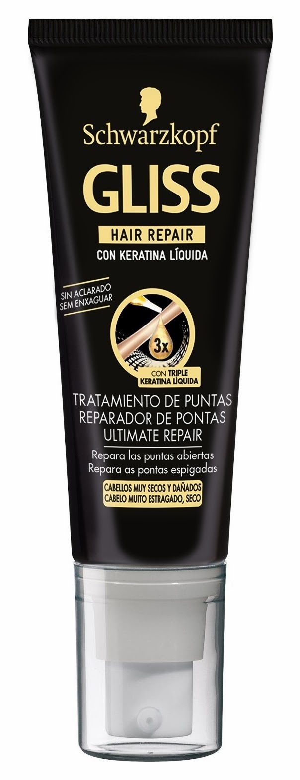 Product Gliss Ultimate Repair Pontas Espigadas