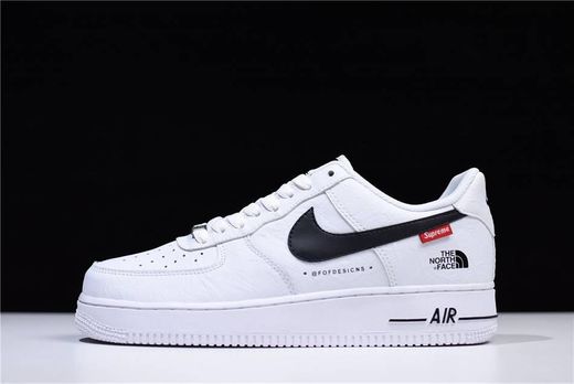 Air force 1 witch Noth face and Supreme 