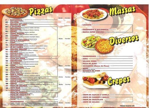 Restaurantes Pizzaria Super Sabores