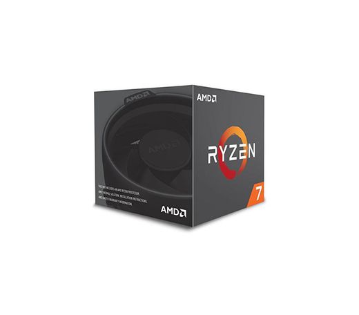 AMD Ryzen 7 2700 - Procesador con disipador de calor Wraith Spire
