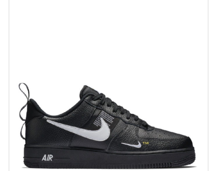 Fashion Nike air force 1 lv8 utility pretos 