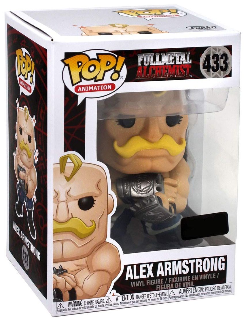 Games Fullmetal Alchemist Alex Armstrong Vinyl Figure 433 Funko Pop! Standard