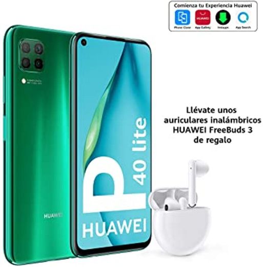 HUAWEI P40 lite - Smartphone con pantalla de 6.4" FullView