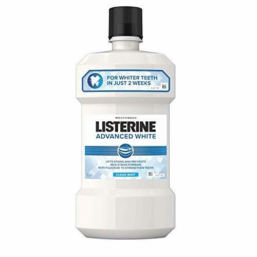 Listerine avanzada Blanco Multi-Acción enjuague bucal Clean Mint