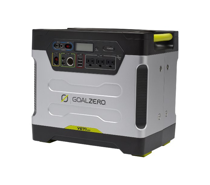 Product Goalzero 220v Solar Generator International Version Yeti 1250 mit Roll Cart Generador