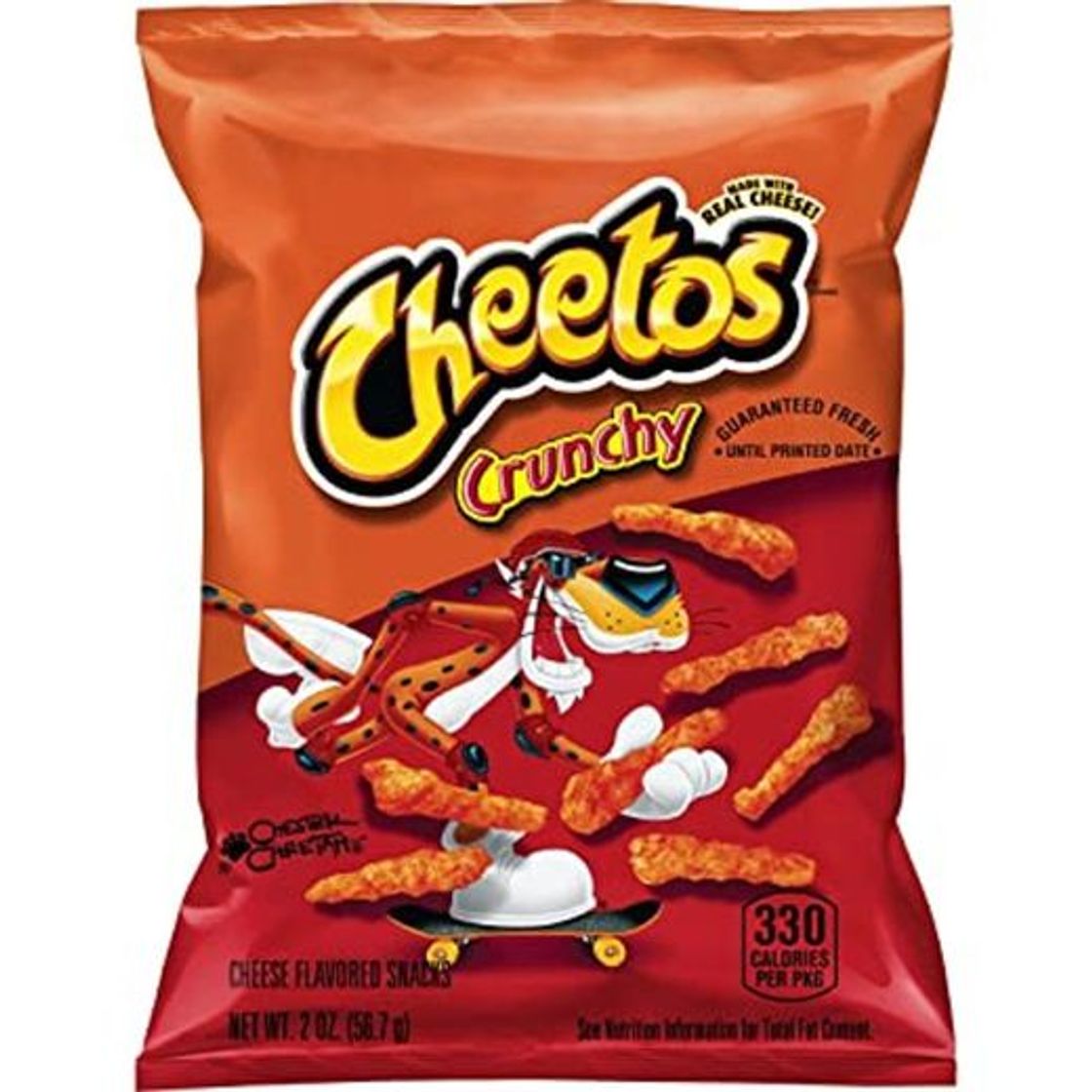 Producto Cheetos Cheese Snacks, Crunchy, 2-Ounce Large Single Serve Bags