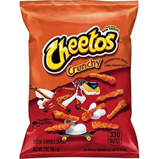 Cheetos Cheese Snacks, Crunchy, 2-Ounce Large Single Serve Bags