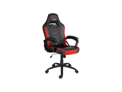 Cadeira gaming alpha gamer kappa preto e vermelho