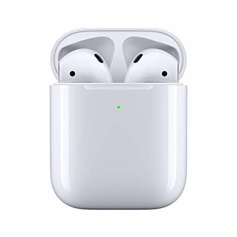 Electronic Apple AirPods con estuche de carga inalámbrica