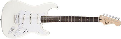 Fender Squier Bullet Stratocaster Hard Tail Rosewood Fingerboard Arctic White