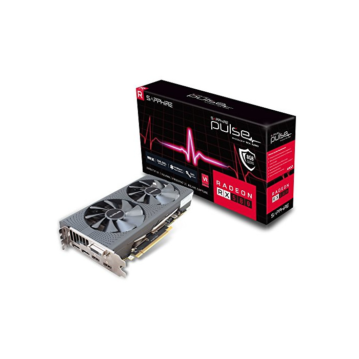 Social Sapphire Pulse Radeon RX 580 8GD5 - Tarjeta gráfica