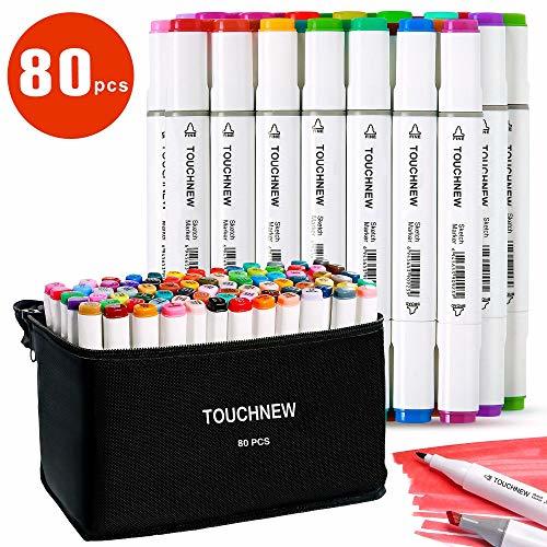 TOUCHNEW 80 Colores Marcadores Permanentes de Graffiti