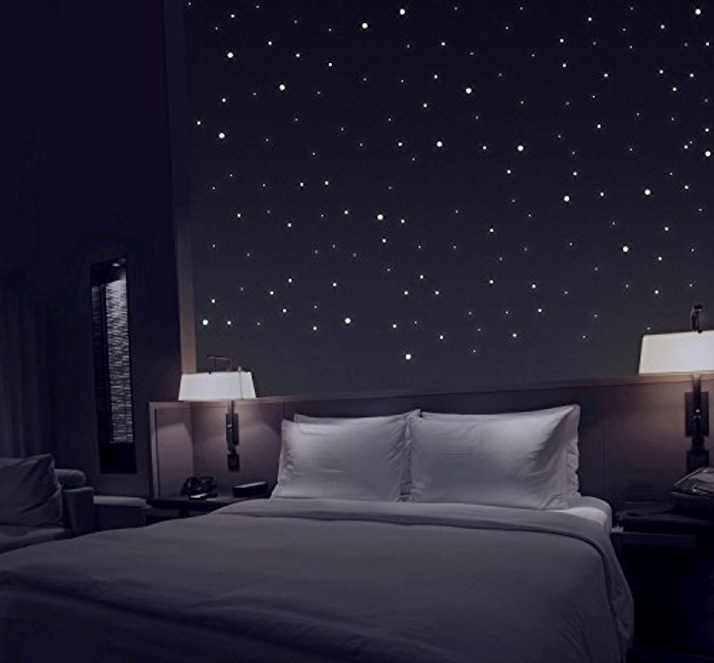 Product TALINU cielo de estrellas de 277 puntos luminosos, pegatinas fluorescentes, luz extra