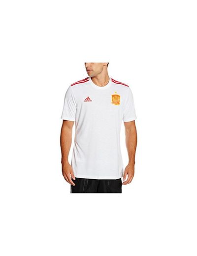 adidas Federación Española de Fútbol Euro 2016 - Camiseta de aficcionados Blanca