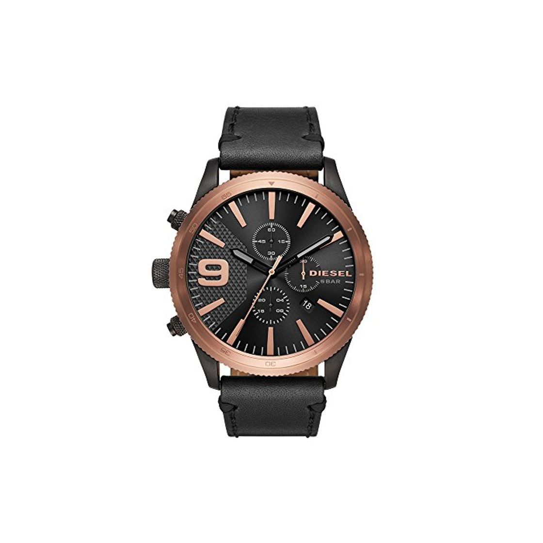 Producto Diesel Reloj Cronógrafo para Hombre de Cuarzo con Correa en Cuero DZ4445