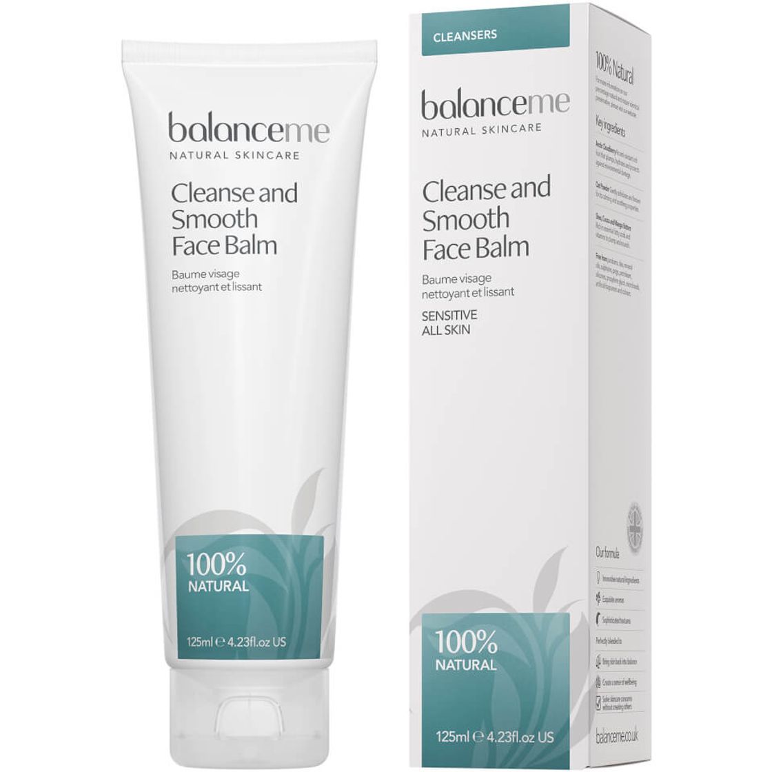 Moda Balance Me Cleanse and Smooth Face Balm 125ml 