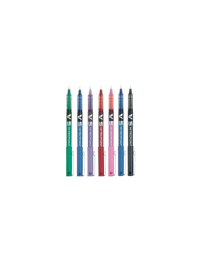 Social Pack de 7 Bolígrafos Pilot BX V5 Varios Colores - Bolígrafo Extra