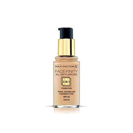 Max Factor FaceFinity 3 en 1 All Day Flawless Base de Maquillaje