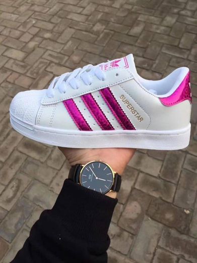 Adidas superstar pink 