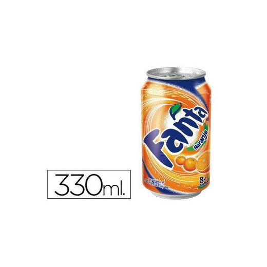 Fanta naranja lata 33 cl