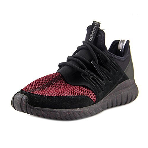 Places adidas Tubular Radial Mens in Black/Burgundy