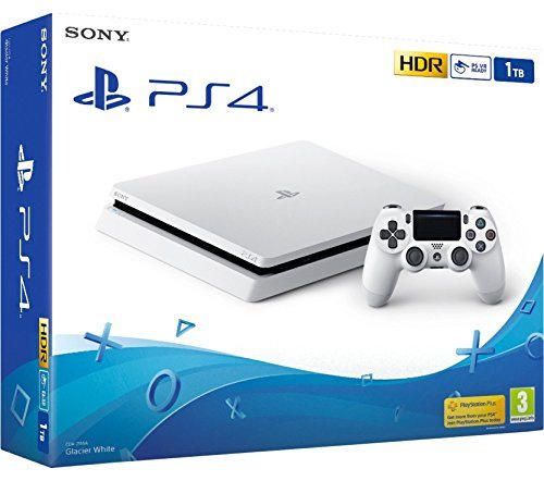 PS4 Slim 1Tb Blanca Playstation 4 - Consola 1TB
