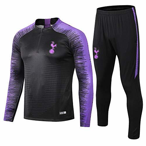 Moda zhaojiexiaodian Traje de Entrenamiento de fútbol Tottenham Half Pull Club Deportivo para