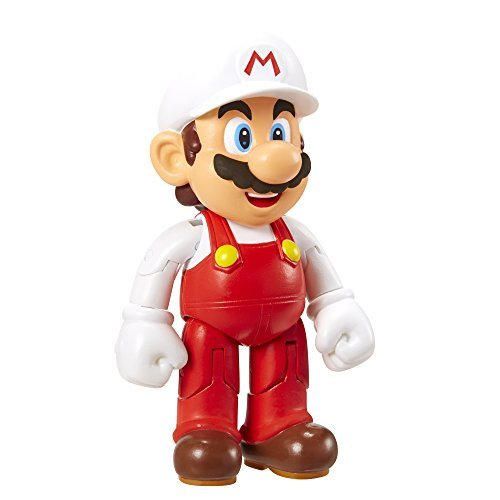 Nintendo - Figura Mario Con Fire Flower