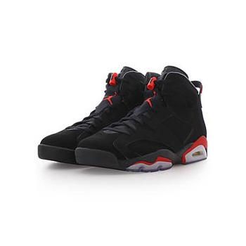 Nike Air Jordan 6 Retro, Zapatillas de Deporte para Hombre, Negro/Rojo