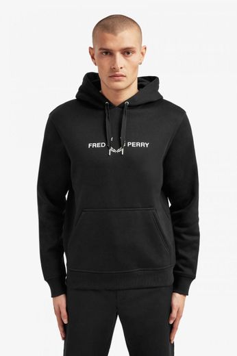 Camisola gráfica com capuz FredPerry