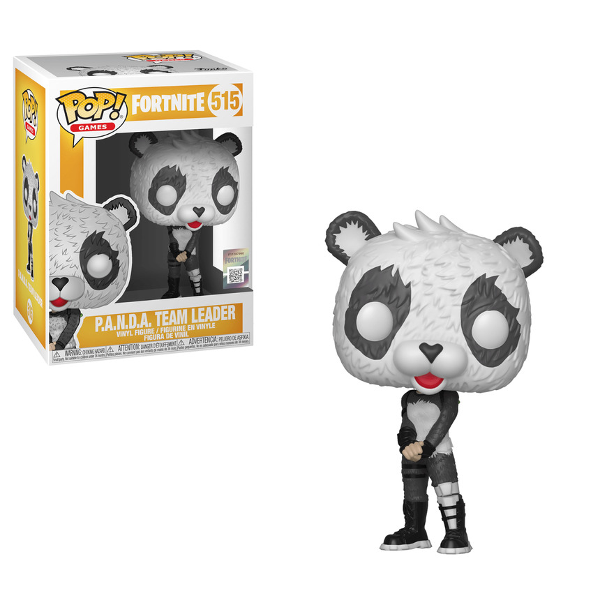 Fashion Fortnite panda pop figure