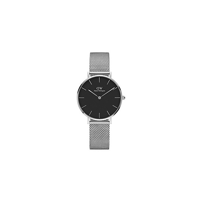Social Daniel Wellington Reloj Digital para Mujer de Cuarzo con Correa en Acero