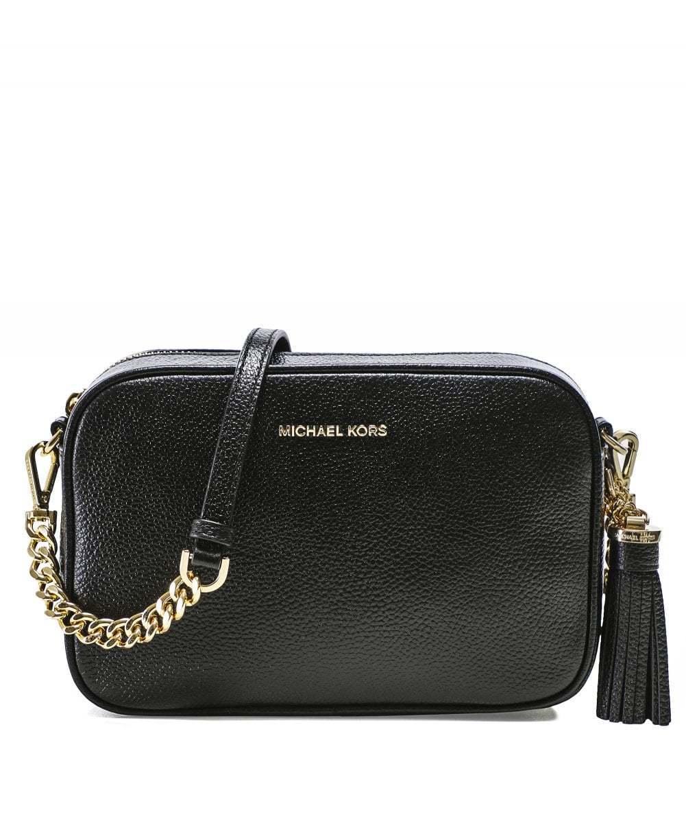 Moda Ginny Leather Crossbody Bag