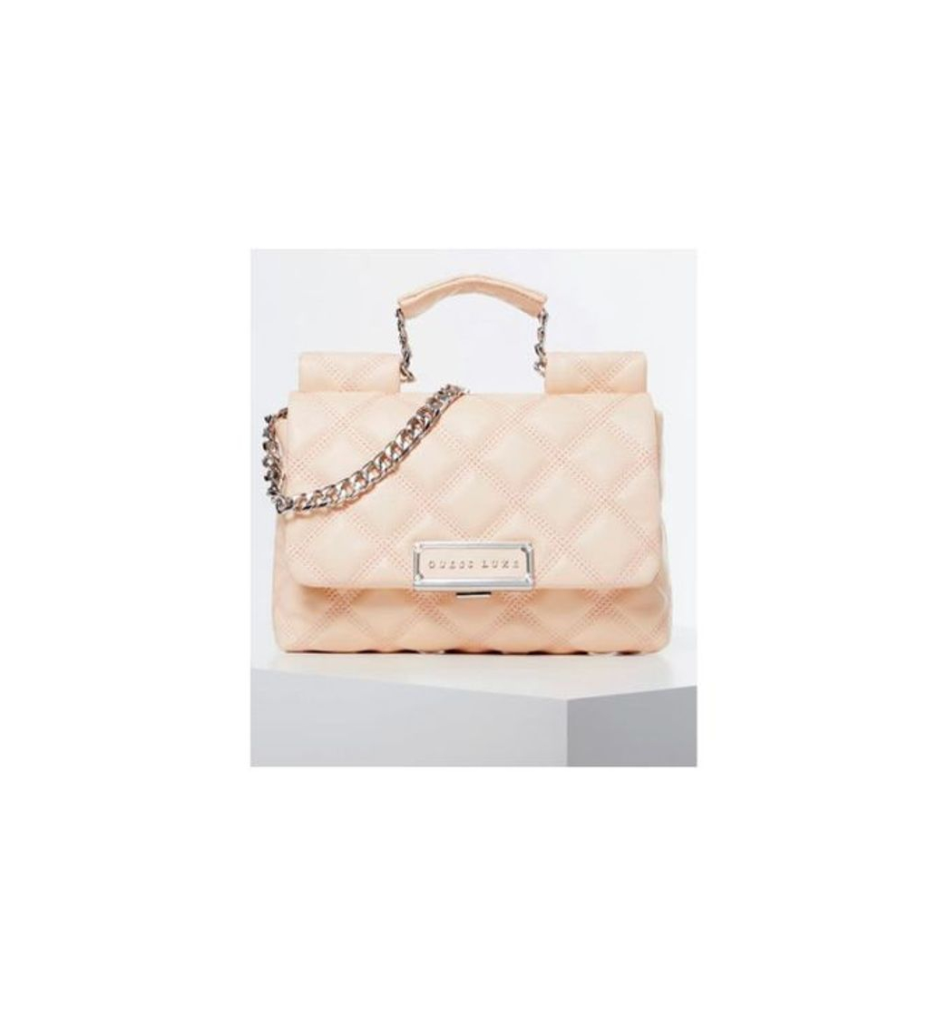 Social CORAL GENUINE LEATHER LUXE CROSSBODY p