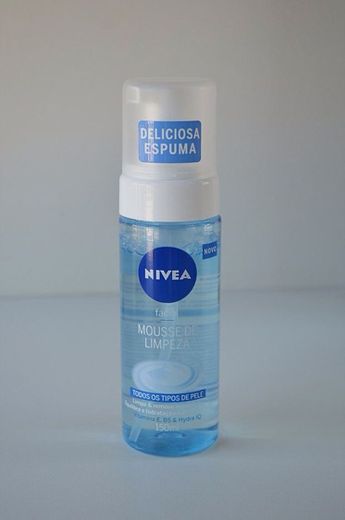 mousse de limpeza nivea