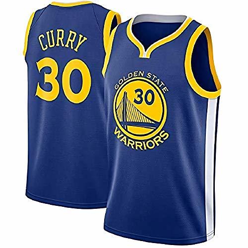 Moda Jersey de Baloncesto Masculino NBA Golden State Warriors # 30 Stephen Curry